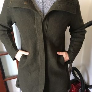 Eileen Fisher boiled wool jacket